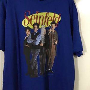 NWT! Men’s Seinfeld Blue Shortsleeved T-shirt (XL)